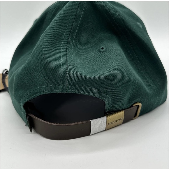 FILSON Smokey Bear Low Profile Cap Hat Green One Size NEW with tags - Picture 3 of 4